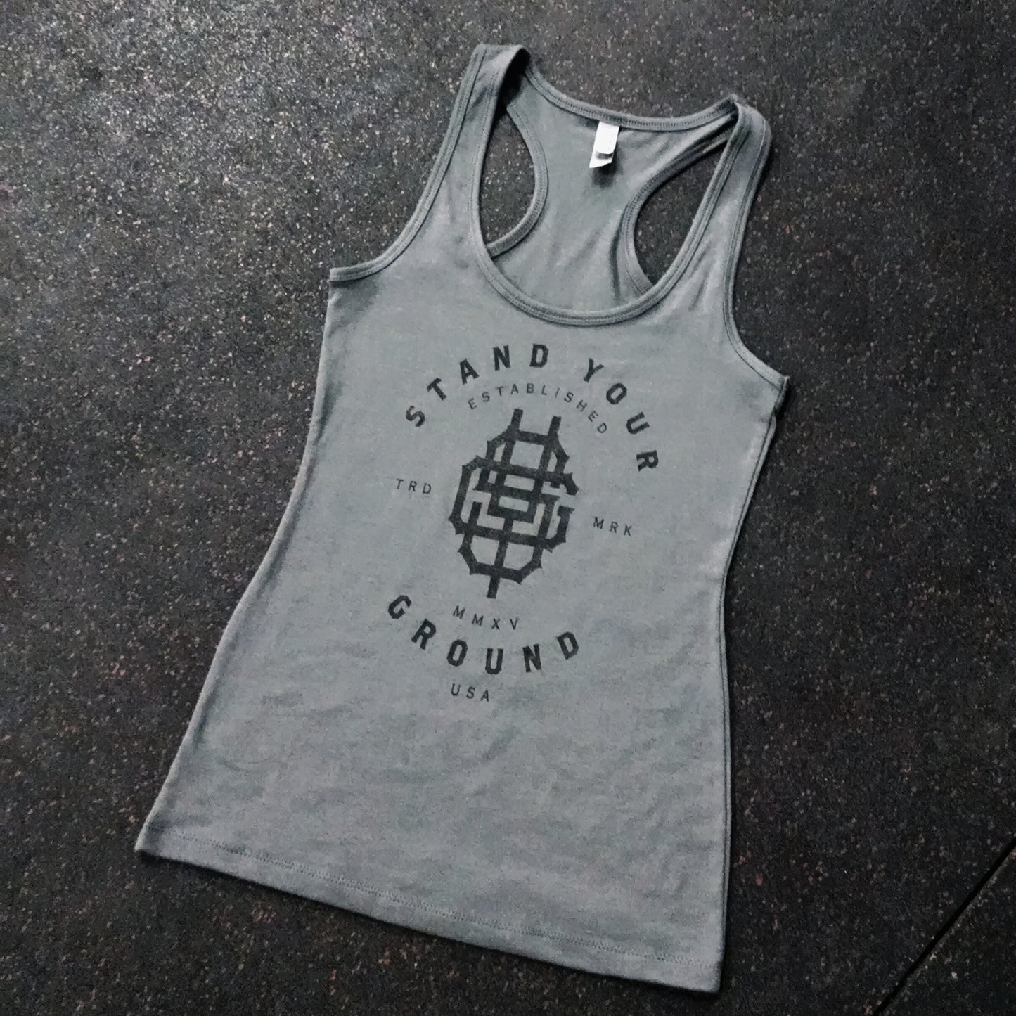 Stand Your Ground MMXV Women's Racerback